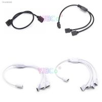 ✱▽ 4 Pins RGB Lamp Tape Connector 1 to 1 2 3 4 5 plug power Splitter Cable 4pin needle female Connector wire for RGB LED Strip
