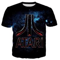 Atari ชาย / หญิง เสื้อยืด 3d พิมพ์เสื้อยืดสบาย ๆ สไตล์ฮาราจูกุเสื้อยืดสตรีทแวร์เสื้อยืด Xs-5xl 2023 new popular