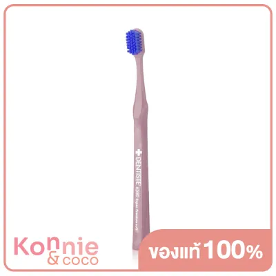 Dentiste 6580 Gum And Tooth Brush [Random Color] แปรงสีฟัน ขนแปรงปลายกลมมน สำหรับผู้ใหญ่ ชนิดนุ่มพิเศษ