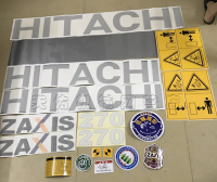 สติ๊กเกอร์รถขุด Hitachi EX-5 EX120-5 EX200-5 EX200-2ทั้งสติกเกอร์รถ EX200-3ตกแต่งสติกเกอร์ติดรถยนต์