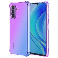 Huawei Nova Y70 Plus Anti-Drop Rainbow 2สี TPU Case Clear Soft ปลอก Gradient Air กันกระแทก Cover