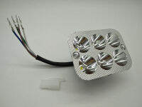 A209 LED ไฟหน้ารถจักรยานยนต์ภายในรถจักรยานยนต์แสง RGB มุมตา DC12-60V 18วัตต์โคมไฟ1ชิ้นรถจักรยานยนต์ไฟ LED 18วัตต์แสงโคมไฟ