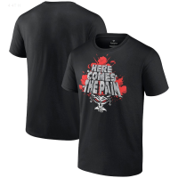 2023 NEW New Wwe Fanatics Brock Lesnar Comes Here, Painful Black Mens 2023 T-shirt Brock Lesnar fashion t-shirt