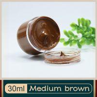 Middle Brown Leather Repair Paint Shoe Care Restoration Cream Acrylic Paint for Sofa Clothes Bags Shoes 30ML