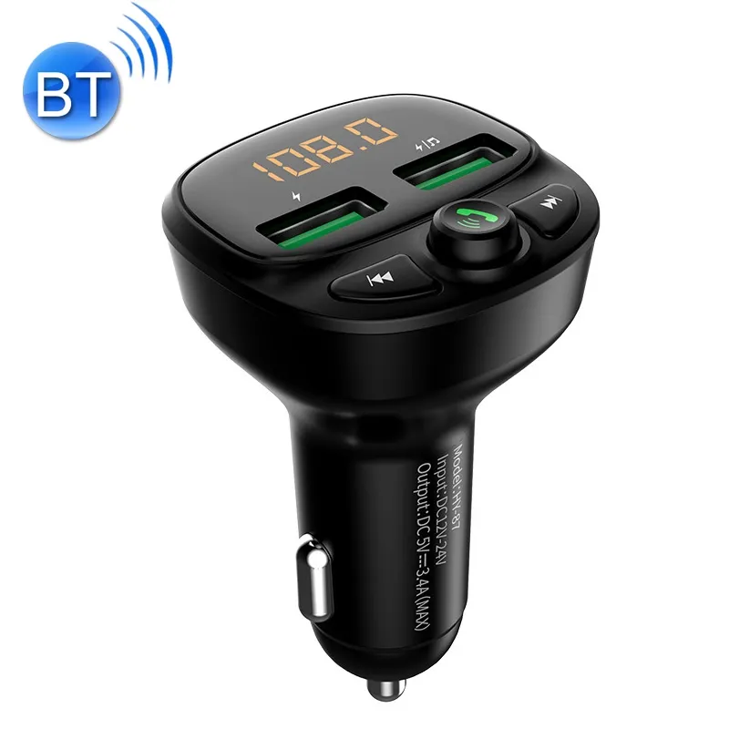 Hy 87 Car Bluetooth Mp3 Dual Usb Car Charger Style Regular Version Lazada Ph