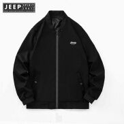 JEEP SPIRIT 1941 ESTD Áo Khoác Nam Áo Khoác Cổ Đứng Thường Ngày Mới 2022