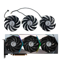 95มม. PLD10010B12HH การ์ดพัดลมสำหรับ MSI GeForce RTX 3070 3080 3090 3070Ti SUPRIM X Tow Ball แบริ่งกราฟิกการ์ดพัดลมระบายความร้อน