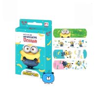 SOS PLUS MINIONS P1 พลาสเตอร์ปิดแผล ลายมินเนี่ยน (1กล่อง/8ชิ้น)