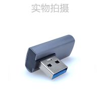 Adaptor Ekstensi USB Sudut Kanan USB 10Gbps Konverter Canggih Video Extender Pria Ke Wanita untuk Ponsel Laptop 1 Buah