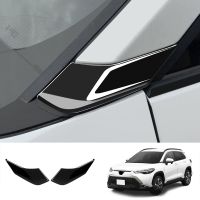 A Pillar Front Side Window Panel Cover Trim Garnish for Toyota Corolla Cross 2021 2022