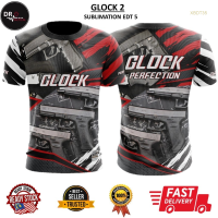 New！2023！♪ Mens and Womens Tactical DR Sublimation Eye Jersey Bu Glock 2 ♪ High quality products （Freeprinting of names）