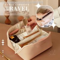 ↂ xianhaochen048906 Grande bolsa de cosméticos viagem couro para mulheres organizador alta capacidade armazenamento maquiagem caixa feminina