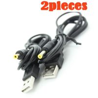 2 Pieces Cable Jack 1K USB-A To 5v 4.0mm/1.7mm Charging Plug USB Car Charger