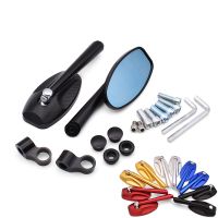 Newest Motorcycle Rear View Mirror CNC Moto Side Mirror Billet Aluminum For Honda CB190R 300 CB400 SF CBR650 R GROM MSX125