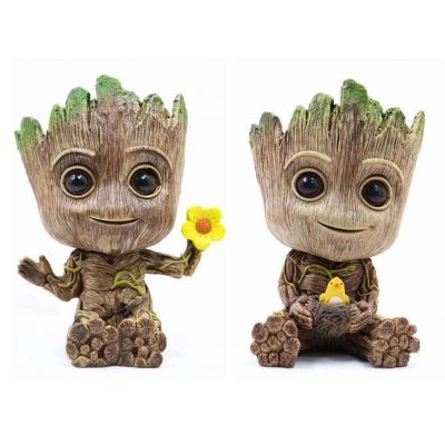 Guardians of The Galaxy Groot Statue Model Avengers Cute Baby Tree Man Pvc Anime Action Figure Toys Collectible ornaments Gifts