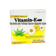 Viên uống VITAMINE 400 bổ sung vitamin E giúp làm đẹp da, trắng da
