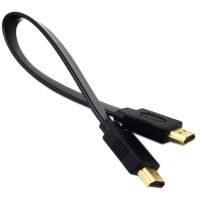 KOKINGTAIPAN ความละเอียดสูง แผ่นเคลือบทอง สายทีวี HDMI ตัวผู้เป็นตัวผู้ HDMI ตัวผู้ สายเคเบิลแบน สายเชื่อมต่อกัน ฟูลเอชดี สายสำหรับเครื่องเสียง สาย HDMI แบน สายเคเบิลที่รองรับ HDMI สายทีวี HD