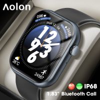 ZZOOI Aolon New Foom Lite Smart Watch Men Bluetooth Call IP68 Waterproof Dial Call Smartwatch Women Fitness Bracelet Custom Watch Face