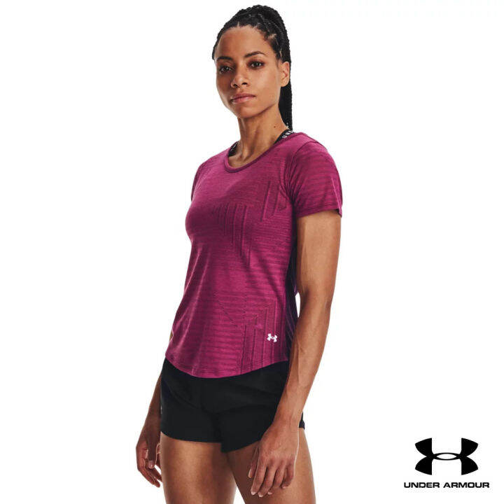 Under Armour UA Women's Streaker Deco Diamond Short Sleeve Lazada