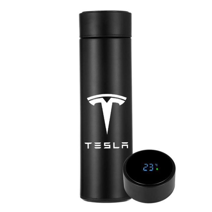 for-tesla-model-3-x-y-500ml-inligent-thermos-coffee-cup-temperature-display-stainless-steel-vacuum-water-cup