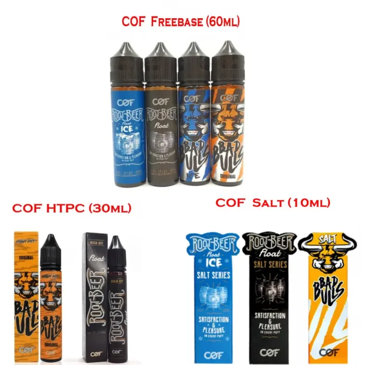 COF Cloudy O Funky - Rootbeer Freebase 60ml HTPC 30ml Salt 10ml Bad Bulls / Bad  Bulls Ice | Lazada