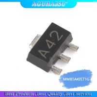 ；‘【；- 100PCS MMBTA42 SOT23 A42 SOT MMBTA42LT1G SMD 1D SOT-23 3B New Transistor