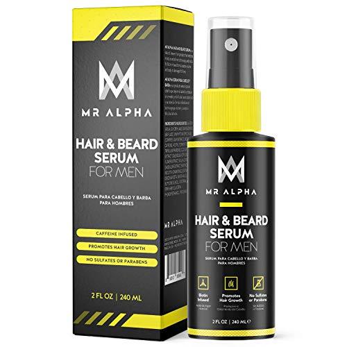 PRE-ORDER] MR ALPHA Beard Growth Serum, 2oz - Thinning Facial Hair Booster  Oil for Bald Spot Patch Regrowth - Biotin Beard Grower For Men with Active  Dht Blockers, Saw Palmetto - Mustache