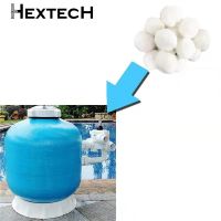 1400g Fiber Ball Water treatment filter media Swimming pool cleaning cotton ball