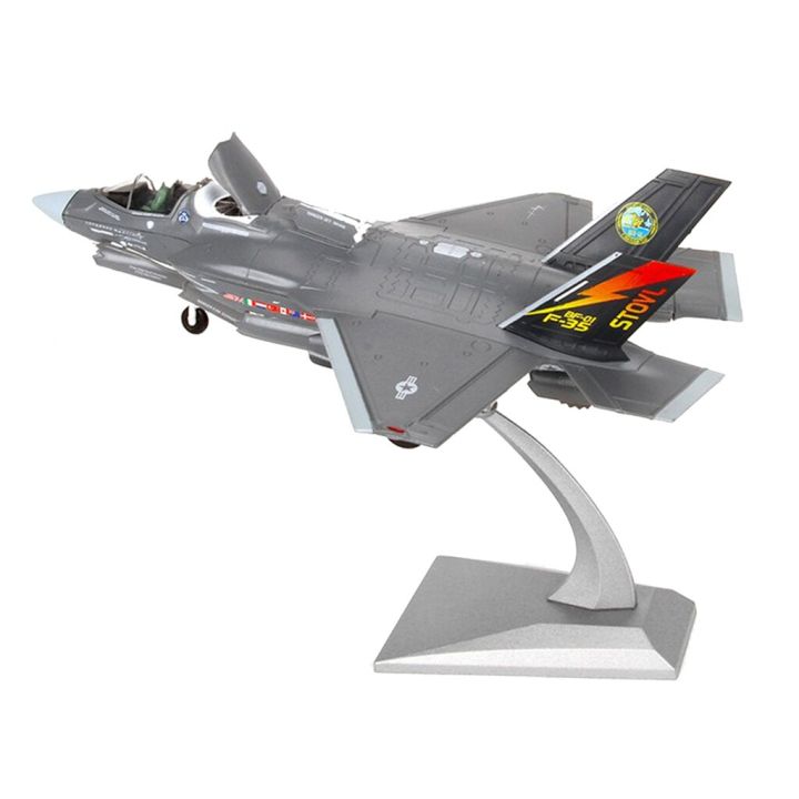 1:72 American F-35B Diecast Plane Metal Fighter Aircraft Toys Air Plane ...