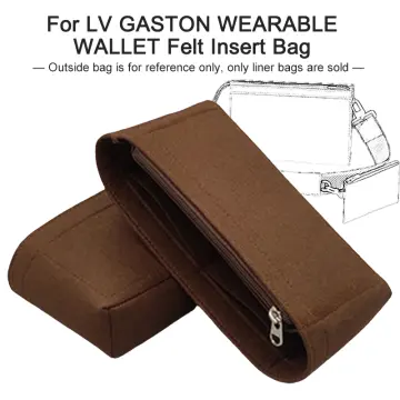 Louis Vuitton LV Gaston wearable wallet new Blue Leather ref