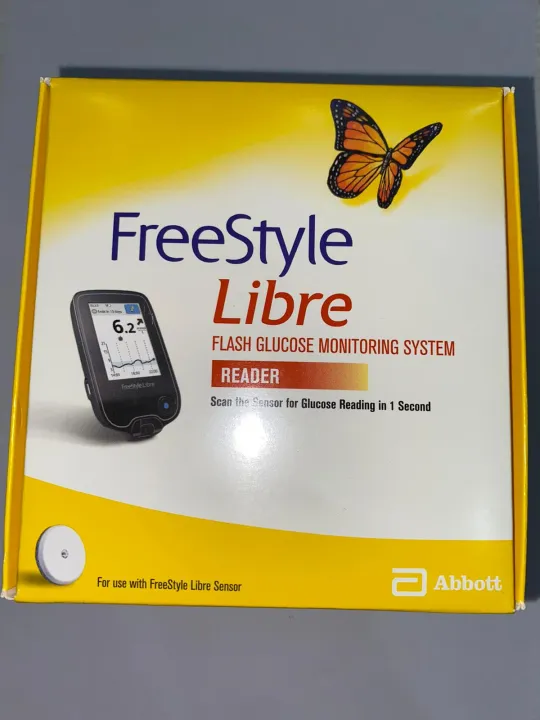 Freestyle Libre Reader Monitors Blood Glucose Without Pricking Fingers Lazada Singapore