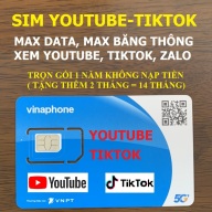 Sim 4G vinaphone THẢ GA trọn gói 1 năm - Max dung lượng thumbnail