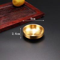 9101214cm Double Thick Stainless Steel Bowl Korean Gold&amp;Silver Noodles Soup Bowl Children Rice Insulation Bowl 304 Salad Bowl