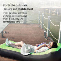 แบบพกพา Camping Inflatable โซฟาเบาะกันน้ำ Air เตียงพับเก้าอี้ถุงนอนกลางแจ้ง Fast Infaltable Beach Lazy กระเป๋า