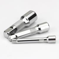 1Pc 50/75/100/125/150/250mm Long Extension bar 1/4 quot; 3/8 quot; 1/2 quot; Drive Ratchet Wrench Socket Extender Hand Adjustment Tool Adapter