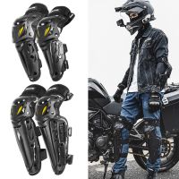 Motorcycle Knee Pads Moto Elbow Pads Set Motorbike Kneepad Riding Motocross Protective Gear Guard Slider Protector Adult Men