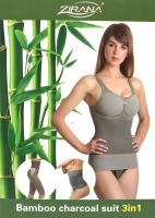 ZIRANA BAMBOO CHARCOAL SUIT 3-IN-1 3-IN-1 ชุดบอดี้สูทรุ่นไม้ไผ่ 3 in 1 มี 1.เสื้อ 2.ปลอกเอว 3.กางเกง