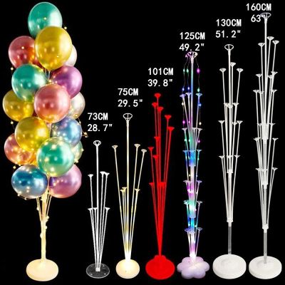 73/130/160cm Balloons Stand Column Balloon Holder for Wedding Birthday Party Decorations Kids Baby Shower Ballons Accessories Balloons