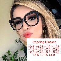 {Paopao glasses}วินเทจสีดำสแควร์แว่นอ่านหนังสือล้างเลนส์แว่นตาใบสั่งยากรอบสายตาแว่นตาคะแนน50-400 Oculos Feminino