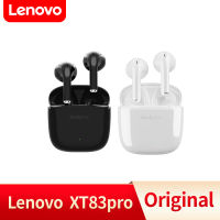 Lenovo หูฟัง5.1บลูทูธไร้สายหูฟังมืออาชีพ XT83 TWS ตัดเสียงรบกวนควบคุมด้วยระบบสัมผัสเวลาแฝงต่ำหูฟังเพลงเล่นเกม