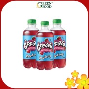 Nước Khoáng Có Gas Vị Phúc Bồn Tử GROOVE Raspberry 350ml chai