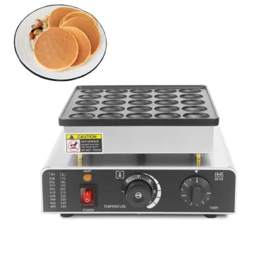 VEVOR Electric Pancake Baker Mini Dutch Maker Machine Iron Egg Waffle Maker Nonstick