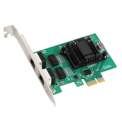 82571 Gigabit PCIe1X Server Network Card PCIEx1 to RJ45 Network Port Routing Built in Wired Network Card for Intel