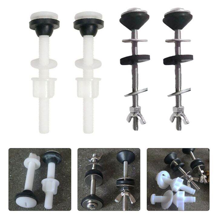 OldFashioned Toilet Parts Split Water Tank Fixing Screws Bathroom