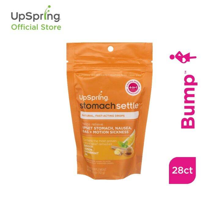 Upspring Morning SickLESS, Nausea Relief Drops, Stomach Settle Drops