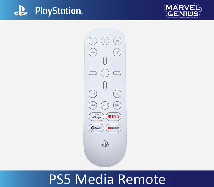 PLAYSTATION PS5 Sony Media Remote, Control all your PS5 [1 Year Official  Sony Malaysia Warranty]