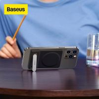 Baseus ที่ยึดโทรศัพท์แม่เหล็กพับได้,ขาตั้งสำหรับ iPhone จับโทรศัพท์ขาตตั้งเดสก์ท็อปได้มีขาตั้งสำหรับมือถือ14 13แท็บเล็ตบนโต๊ะ