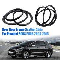 Front Door Sealing Seal Weatherstrip 9814855880 9676798080 for Peugeot 3008 5008 2008-2016 Door Frame Waterproof Strip Replacement Spare Parts