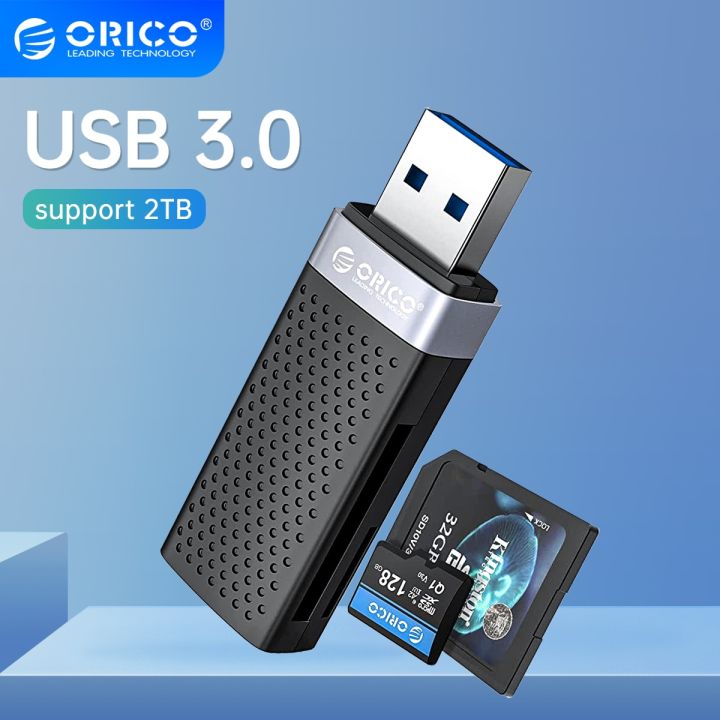 orico-usb-3-0-card-reader-flash-smart-memory-card-2-slots-for-tf-sd-micro-sd-card-adapter-laptop-accessories-pc-macbook-linux-usb-hubs