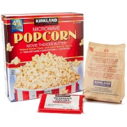 Kirdont popcorn 94g packet butter-use microwave